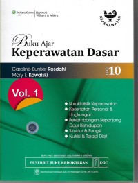 Image of Buku Ajar Keperawatan Dasar Vol.1