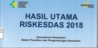 Image of Hasil Utama RISKESDAS 2018